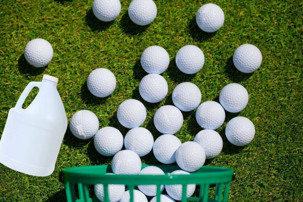 Can You Soak Golf Balls In Bleach