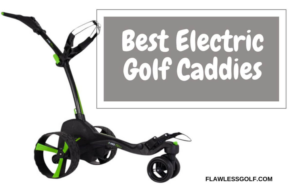 best electric golf caddies